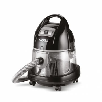 Aspirator cu filtrare prin apa si uscata Voltz V51001H, 2000W, 8L, Gri Negru