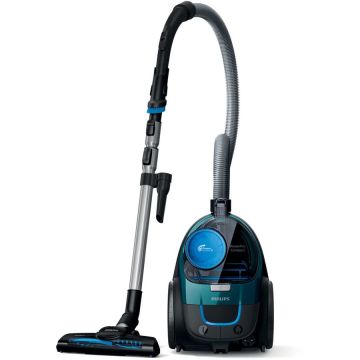 Aspirator fara sac PowerPro Compact FC9334/09, 650 W, 1.5 l, 24.3kWh/an, PowerCyclone 5, perii TriActive, TurboBrush, filtru anti-alergic ECARF, clasa A, verde