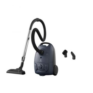 Aspirator cu sac Electrolux Seria 300 EB31C1DB, 750 W, 3 L, Filtru HEPA, Maner ergonomic (Albastru)