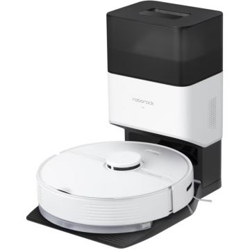 Aspirator robot Roborock Q7 Plus, 2700 Pa, Capacitate colectare 0.75 l, Aspirare umeda si uscata, Senzor LiDAR, Alb