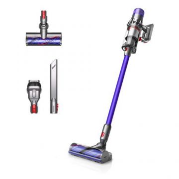 Aspirator vertical Dyson V11 Advanced, Autonomie 60 minute, 0.76 l, 545 W (Albastru/Nichel)