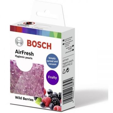 BOSCH Accesoriu pentru aspiratoare, AirFresh Pearls Bosch BBZAFPRLS2, Miros Fructe de padure