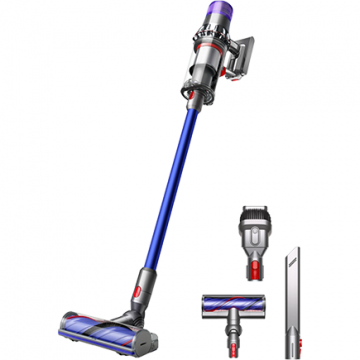 DYSON Aspirator Vertical Dyson V11 446976-01, 0.76 L, 220W, Nickel/Albastru