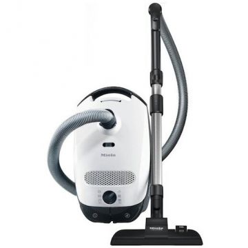 Miele Aspirator cu Sac Miele Classic C1 Flex PowerLine, 4.5l, 800W, Alb