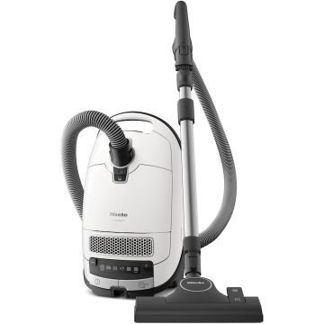 Miele Aspirator cu sac Miele Complete C3 Allergy Power Line SGFF5, 890 W, 4.5 l, 77 dB, perie AllTeQ, Alb