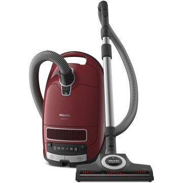 Miele Aspirator cu sac Miele Complete C3 Cat&Dog Power Line SGEF5, 890 W, 4.5 l, 76 dB, perie AllTeQ, Rosu