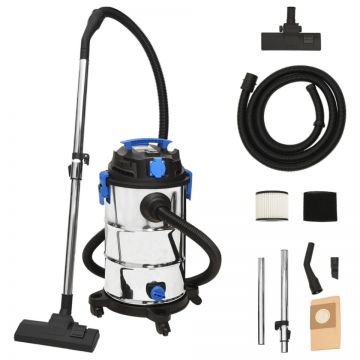 Aspirator cu aspirare umedă și uscată, 1200 W, argintiu, 30 L