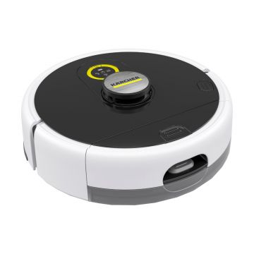 Aspirator robot Karcher RCF 3 1.269-660.0, Wi-Fi, Sistem de navigatie cu laser, Alb/Negru