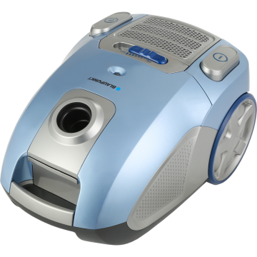 Blaupunkt Aspirator cu sac, Blaupunkt VCB701, Capacitate 3,5 l, Filtru HEPA H13, Perie pentru podea multifunctionala, 700W , Albastru/Gri