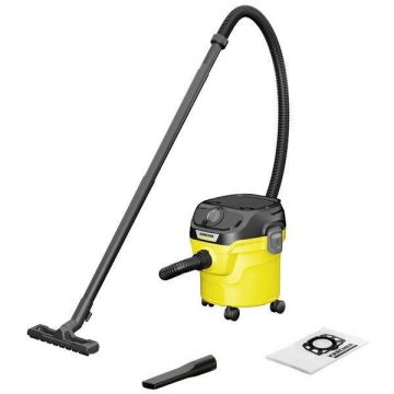 Karcher Aspirator multifunctional Karcher KWD 1 V-12/2/18, 1000 W, 12 l, Galben-Negru