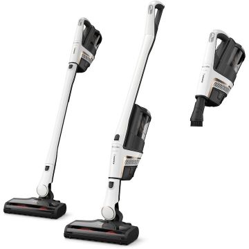 Miele Aspirator vertical Miele Triflex HX2, 3 in 1, 25,2 V, 272 W, 0,5 l, autonomie 60 min, filtru HEPA, perie electrica, Alb