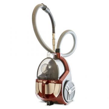 Aspirator ciclonic fara sac Zass ZVC 20, 800 W, Recipient 4.3 l, Filtru HEPA 12, Cablu 6.3m (Rosu)