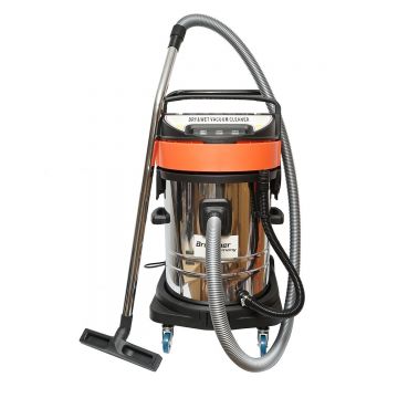 Aspirator profesional industrial uscat/umed 3000W, 220W, volum 70L corp din inox , Cod: BK98424 ,Marca: BRECKNER GERMANY