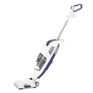 Aspirator cu abur ROWENTA Clean & Steam Revolution RY7731WH 1500W cablu 7.5m accesoriu covoare filtru anticalcar alb/mov