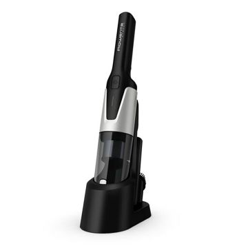 Aspirator de mână Rowenta X-Touch AC9736WO  autonomie 10 min  2 accesorii  recipient 200ml  gri&alb