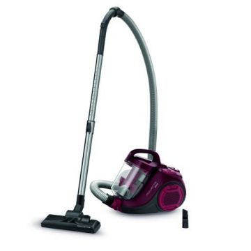 Aspirator fără sac RowentaA Swift Power Cyclonic RO2910EA 750W 3 niveluri de filtrare acoperire 7.5m motor Effitech rosu