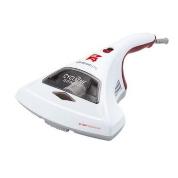 Aspirator de mana pentru pat si saltea Di4 Aspirovac Letto, 400W, Filtru HEPA, Tehnologie Cyclone si UV light, capacitate 0.6 L (Alb)