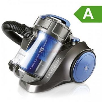 Aspirator fara sac Taurus Exeo 2500, 3.5l, 700W, Clasa A, Albastru