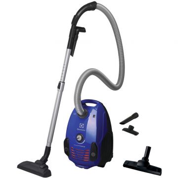 Aspirator cu sac Electrolux EPF62IS, 3.5 L, 700 W, Power Pro System, Putere de aspirare reglabila, Indicator sac plin, Hygiene Filter, Tub telescopic