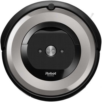 Aspirator robot iRobot Roomba E5, Wi-Fi, 33 W, Argintiu, 43 kWh/an