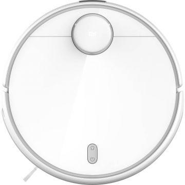 Aspirator robot Xiaomi Mi Robot Vacuum-Mop 2 Pro 33470, Wi-Fi, Li-Ion, 0.45 L, 180 min, Control prin aplicatie, 35.6 W, Statie de incarcare, 5200 mAh, Senzor cadere, Alb