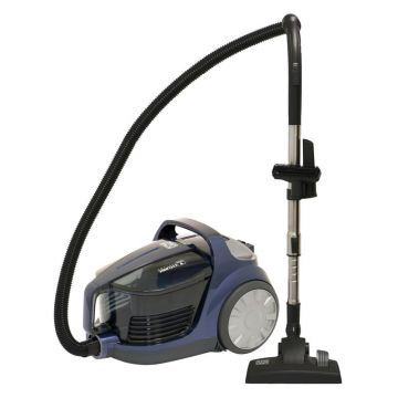 Aspirator vertical 2 in 1 Star-Light ASBC-2040BB, 80W, 18.5 V, 0.4 l, Autonomie 30 minute, Albastru/Negru