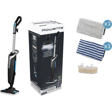 Mop electric cu abur Rowenta Steam Power RY6555WH, 0.6 L, 1200 W, Functie igienizare