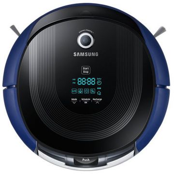 Robot de aspirare Samsung Visionary Mapping System, 0.6 L, 40 W, Albastru/Negru