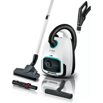 Bosch Pro Hygienic BGL6HYG1, 4L, 600 W, Alb, cu sac