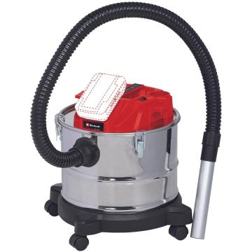 Aspirator De Cenusa TE-AV 18/15 Li C-Solo Argintiu/Rosu