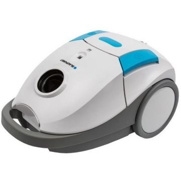 Blaupunkt Aspirator cu sac Blaupunkt VCB201, 2 l, 700 W, clasa energetica A, Alb/Gri