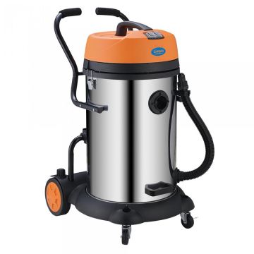 Limpio Aspirator multifunctional Limpio LWD-60X, 2640W, Putere aspirare 250 W, Recipient colectare 60 L, Negru/Portocaliu