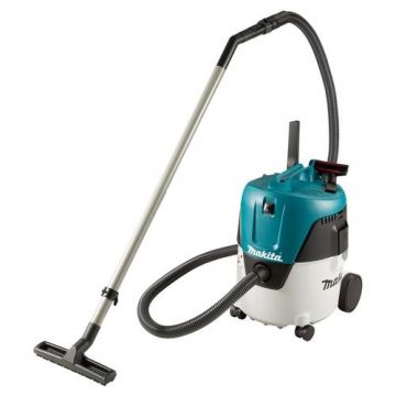 Aspirator industrial Makita VC2000L, 1000 W, 16L uscat / 13L umed (Alb/Verde)