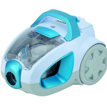 Blaupunkt Aspirator fara sac Blaupunkt VCC701, 2 l, 700 W, filtru HEPA H13, 73dB, protectie supraincalzire, Albastru / Gri