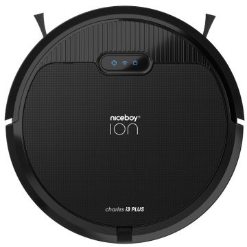 Niceboy ION Charles i3 Plus Black - Aspirator robot cu mop