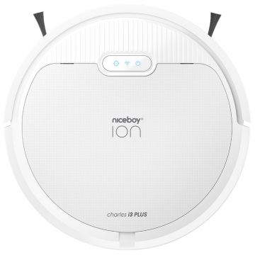 Niceboy ION Charles i3 Plus White - Aspirator robot cu mop