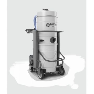 Aspirator Industrial Umed/Uscat, kit curatenie industriala, T30S L100 - 3kW, 100litri - Nilfisk-4030600383