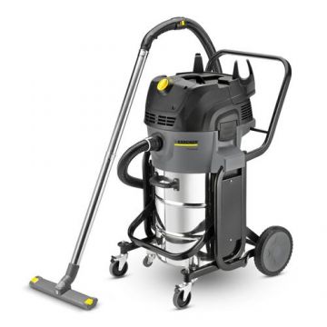 Aspirator umed/uscat Karcher NT 55/2 Tact² ME I, 2760 W, 254 mbar, 55 L (Argintiu/Negru)