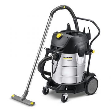 Aspirator umed/uscat Karcher NT 75/2 Tact² Me, 2760 W, 254 mbar, 75 L (Argintiu/Negru)