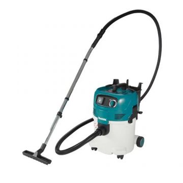 Aspirator umed/uscat Makita VC3012L, 1200 W, Rezervor 30 L (Alb/Albastru)