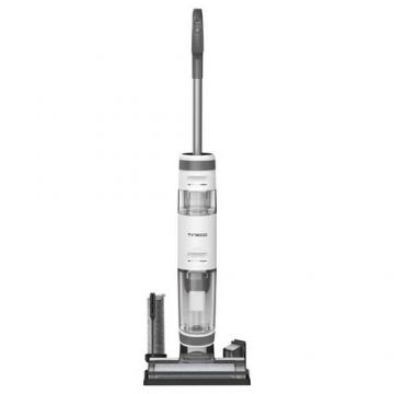 Aspirator vertical Tineco iFloor 3 Plus, 150 W, Aspirare umed/uscat, Recipient apa 0.6 L, 25 minute autonomie, LED (Alb)