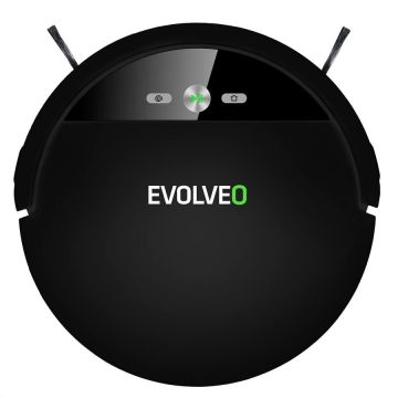 Evolveo Aspirator robot (stergere cu apa si statie de incarcare), EVOLVEO RoboTrex H6, Negru