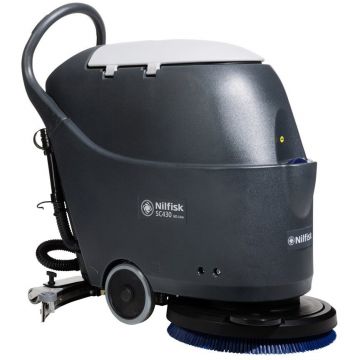 Masina Frecare/Spalare/Uscare Pardoseli 900W 40l 150RPM 2120 m2/h Presiunea Periei	35kg 2% 70dB Negru/Gri